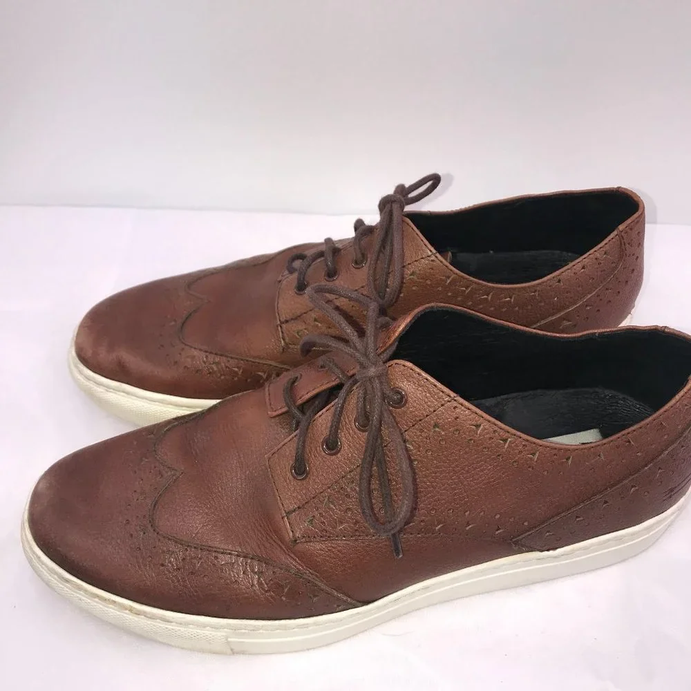 URI‎ MINKOFF BROWN LEATHER DRESS SHOES